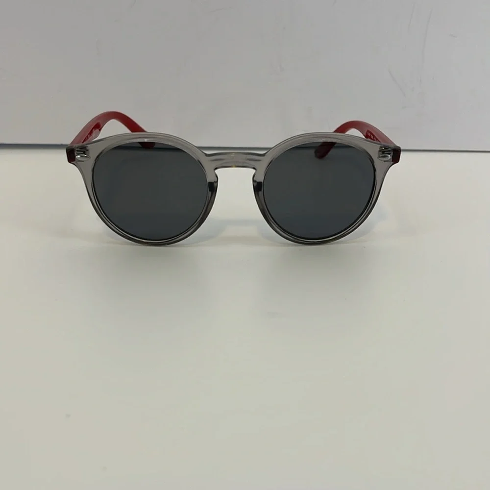Ray-Ban Jr. RJ9064S Children’s Gray & Red Sunglasses- FRAMES ONLY